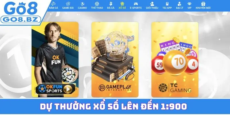 Dự thưởng xổ số lên đến 1:900